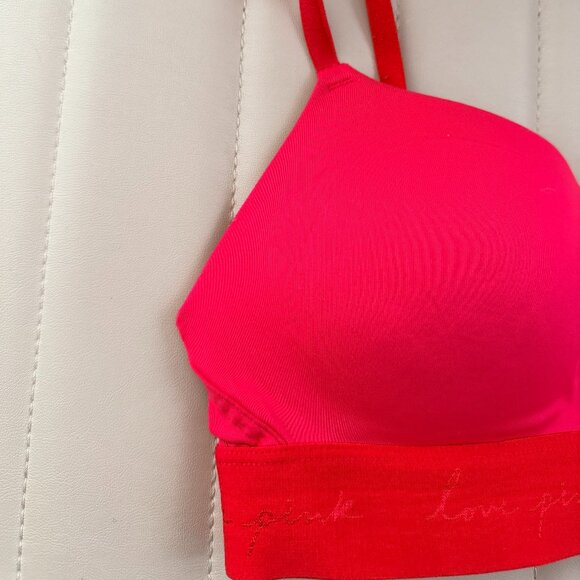 Victoria's Secret PINK Wear Everywhere Wireless Push-Up Bra 36B - Picture 6 of 7